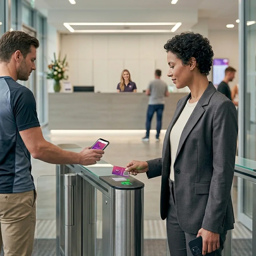 Access control systems with Walleett